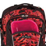 Herlitz Ultimate Graffiti Mochila Deportiva Negro, Rojo Poliéster