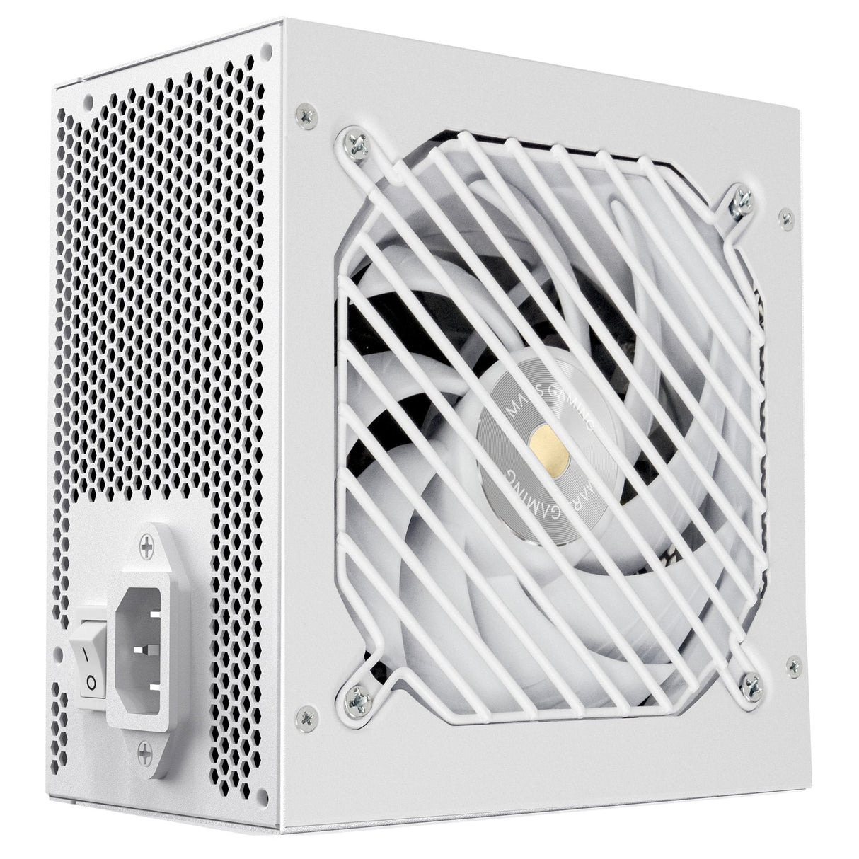 Fuente Modular Mars Gaming 650w Mpb650psi Atx3.1 80+Gold Pfc Activo Pcie5.1 12v-2x6 Dc-Dc Smd Blanco