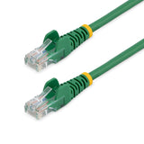 Startech.Com Cable De Red Ethernet Utp Patch Snagless Sin Enganches Cat5e Cat 5e Rj45 Cable De Interconexión Rj-45 (M) A Rj-45 (M) 2 M Utp Cat 5e Moldeado Sin Enganches Verde