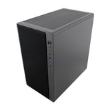 Coolbox Caja Microatx Gm350 Darkface Gpu Max 315mm Cristal Templado Liquida 240mm Usb-C Negra