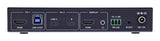Inline Kvm Switch, 2x1 ,Hdmi & Usb-C 4k/60hz, Usb 3.2 Hub