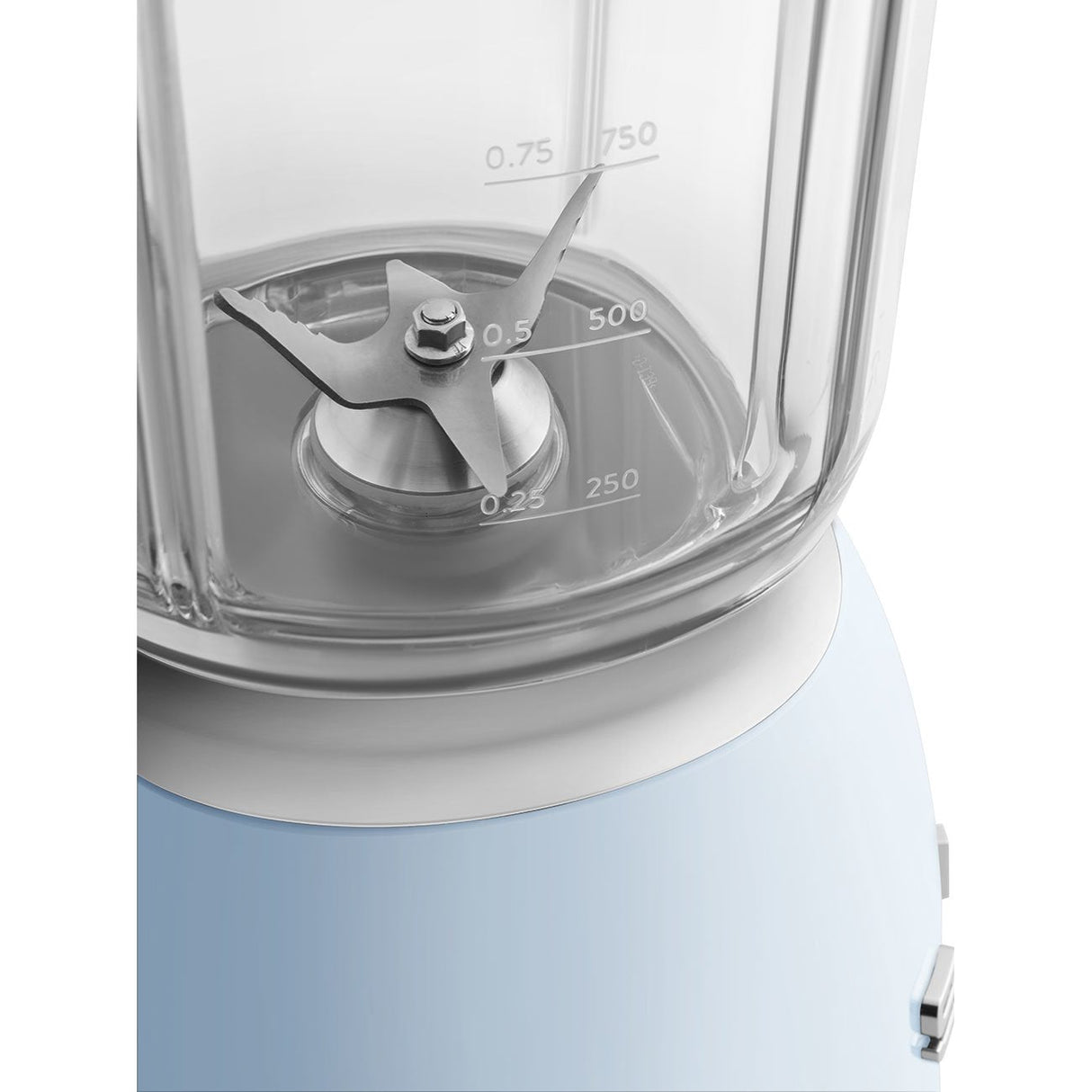 Batidora  De Vaso Smeg Azul Blf03pbeu