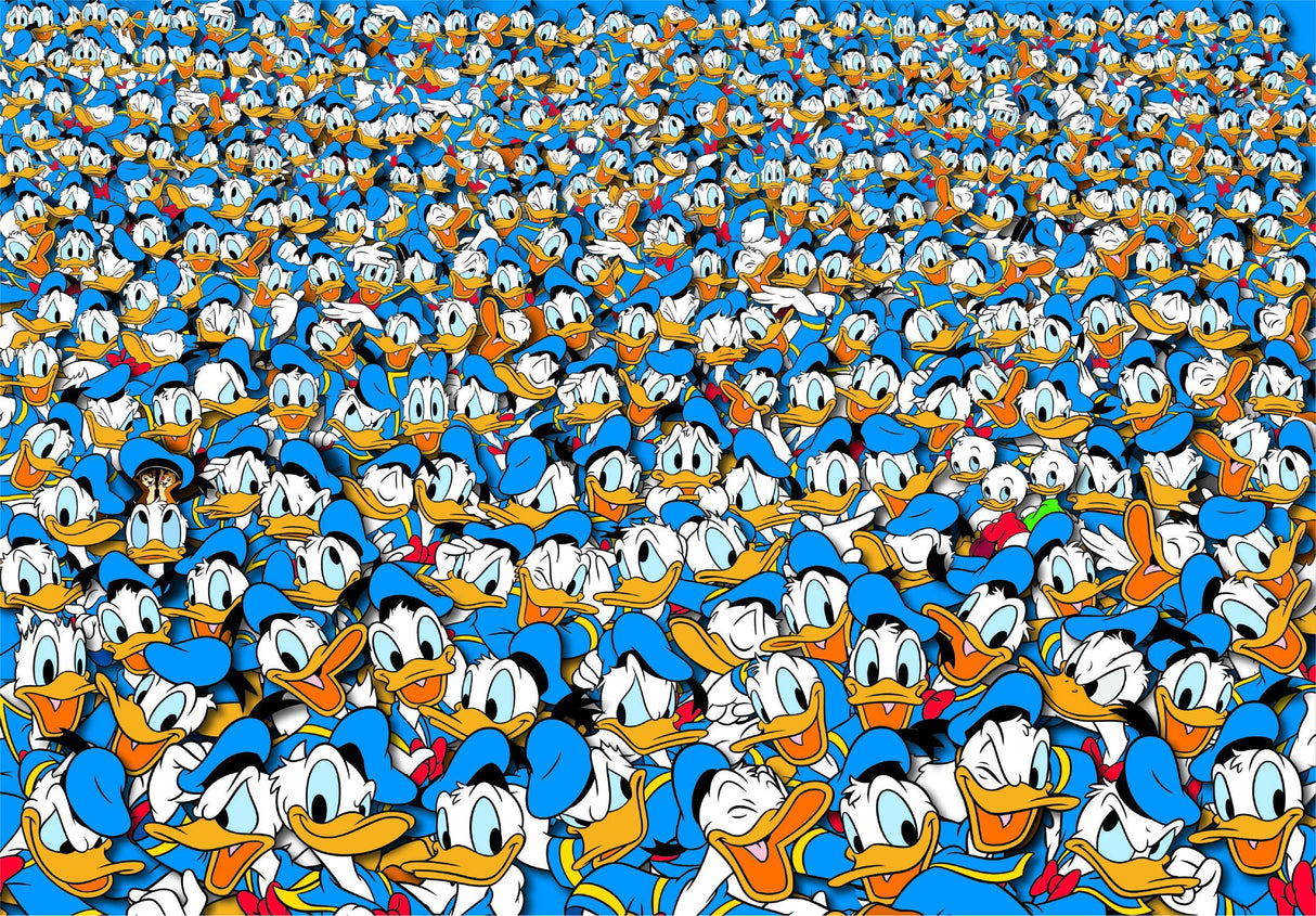 Puzzle Impossible Pato Donald Disney 1000pzs