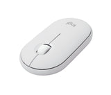 Ratón Logitech Pebble 2 M350s Wireless + Bluetooth Blanco 910-007013