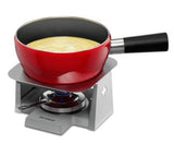 Trisa Swiss Cross Stone Käsefondue-Set