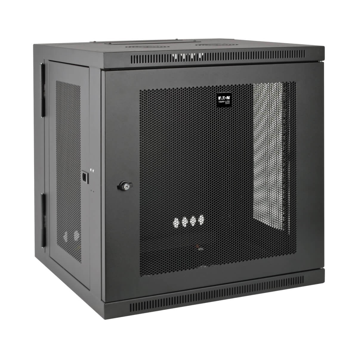 Tripp Lite Srw12usdp Gabinete Smartrack De 12u Para Ups Profundos, Para Instalar En Pared, Respaldo Abisagrado (12u Wall Mount Rack Enclosure - .)