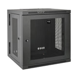 Tripp Lite Srw12usdp Gabinete Smartrack De 12u Para Ups Profundos, Para Instalar En Pared, Respaldo Abisagrado (12u Wall Mount Rack Enclosure - .)