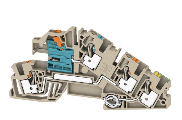 Weidmüller Aitb 4 Bb Ndt-L-Pe Installationsreihenklemme 2669100000