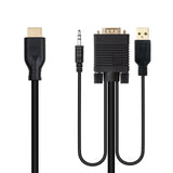 EAN 8433281016378 - Nanocable 10.15.4612 adaptador de cable de vídeo 1,8 m VGA (D-Sub) + 3.5mm + USB Type-A imagen 2
