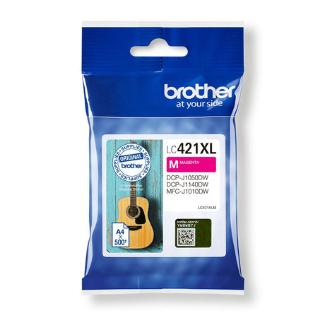 EAN 4977766810425 - Brother LC-421XLM cartucho de tinta 1 pieza(s) Original Alto rendimiento (XL) Magenta imagen 1