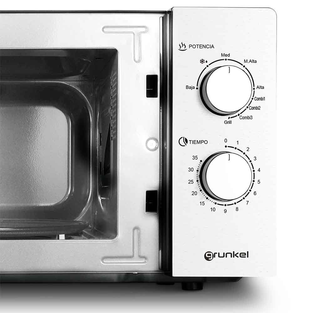 EAN 8426156017501 - Grunkel MWG-20INOX microondas Acero inoxidable Solo microondas Encimera 20 L 700 W imagen 4