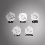 EAN 8435693107507 - Tacens 1RECOX850 unidad de fuente de alimentación 24-pin ATX imagen 7