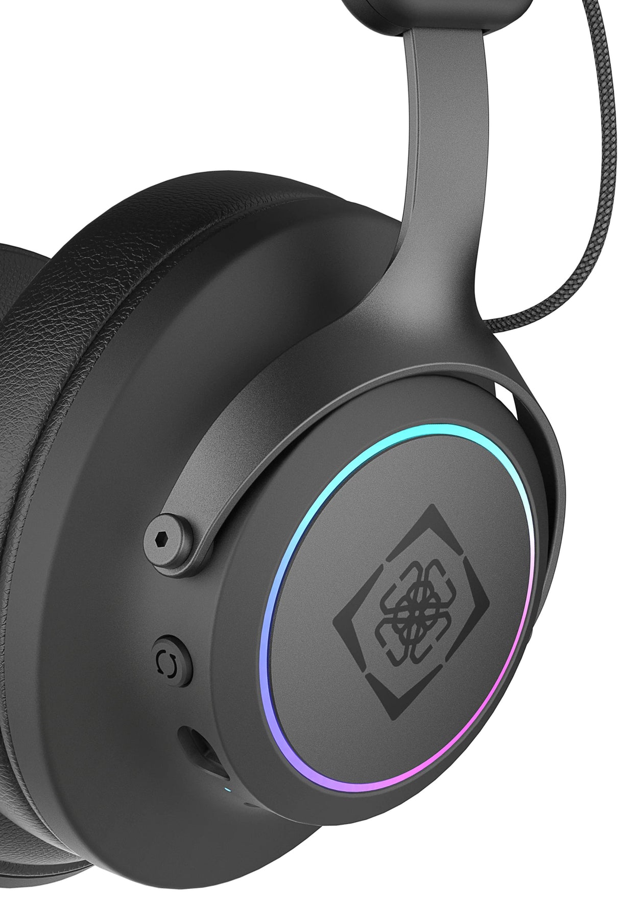 Deltaco Dh440 Gaming Headset Wireless Usb Rgb 7.1 Sur. Sw