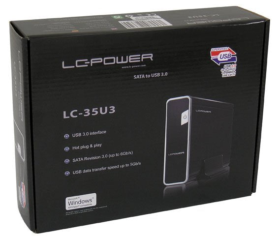 EAN 4260070123344 - LC-Power LC-35U3 caja para disco duro externo Negro 3.5" imagen 3