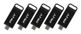 Usb-Mick 64gb Pny Elite Usb 3.2 Type-C 5-Pack Retail