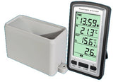Alecto Ws-1200 Wetterstation Mit Funksensor Schwarz/Grau