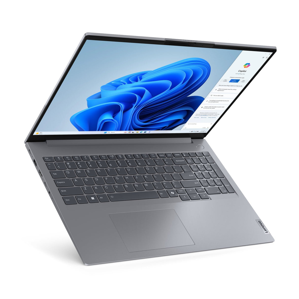 Portatil Lenovo Thinkbook 16 G7 Arp 21mw Diseño De Bisagra En 180 Grados Amd Ryzen 5 7535hs / Hasta 4.55 Ghz Win 11 Pro Radeon 660m 16 Gb Ram 512 Gb Ssd Nvme 16" Ips 1920 X 1200 Gigabit Ethernet Wi-Fi 6e Bluetooth Gris Ártico Con Dos Tonos