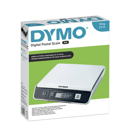 EAN 3501170929018 - DYMO M10 Báscula postal electrónica Negro, Plata imagen 8