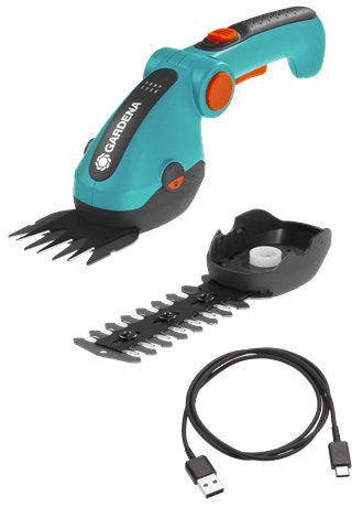 EAN 4078500065856 - Gardena 9888-20 tijera de césped inalámbrica 8 cm 3,6 V Ión de litio Turquesa imagen 1
