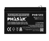 Batería Phasak Phb 1212 Compatible Con Sai Ups Phasak Según Especificaciones