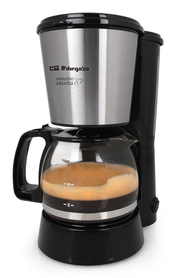Cafetera  Orbegozo Cg 4016 De Goteo Aroma Perfecto - Potencia 650w - Capacidad 6 Tazas - Filtro Permanente - Deposito