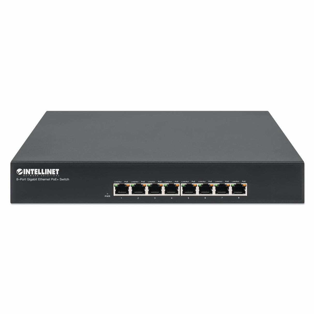 EAN 0766623560641 - Intellinet 560641 switch Gigabit Ethernet (10/100/1000) Energía sobre Ethernet (PoE) Negro imagen 3
