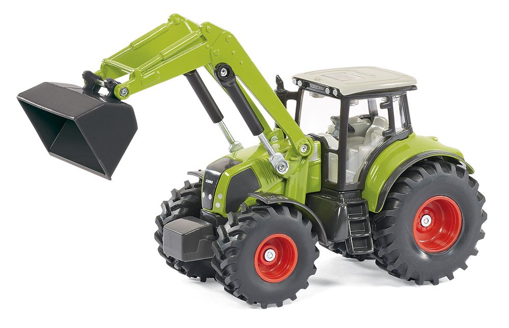 Tractor Granjero Siku Con Cargador Frontal, Muñeca Y Desmontador 10194900002
