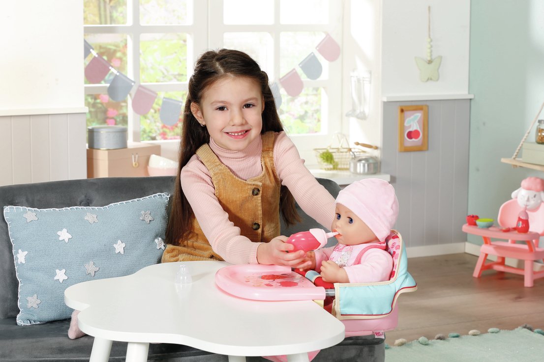 Baby Annabell Lunch Time Feeding Chair Trona Para Muñecas