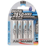 Batería Aa Ansmann 2850mah Digital 4 Mignon, 4 Blister