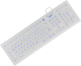 Keysonic Ksk-8031inel, Teclado Blanco, Diseño De 60798