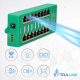 EAN 5903148912561 - Extralink ACTIVE POE INJECTOR 8 PORT GIGABIT 802.3AT/AF MODE A - 1 Gbps - 8-Port Gigabit Ethernet 48 V imagen 14