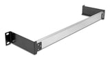 19? Hutschienenpanel Zum Einbau Horizontal Oder Vertikal 1he Metall Schwarz