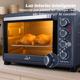 Horno De Sobremesa Grunkel Hr-38pro 2000w Capacidad 38l Negro