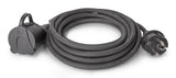 Entac Verlängerungscable 5m Negro Ip44