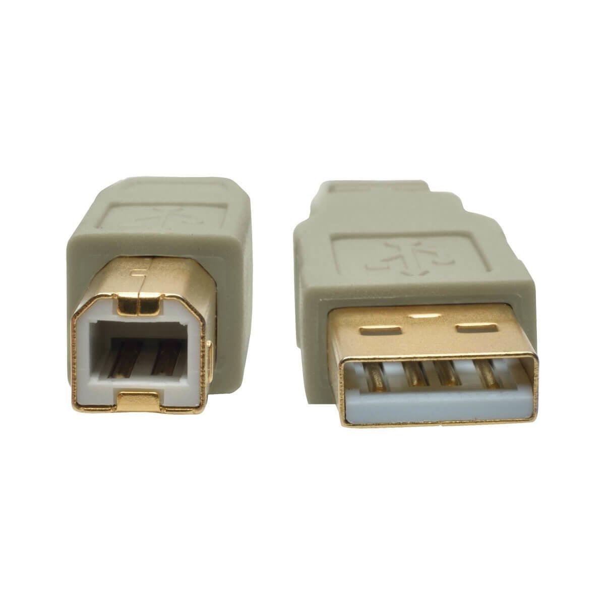 Usb 2.0 A To B Cable (M/M),  Beige, 6 Ft. (1.83 M)