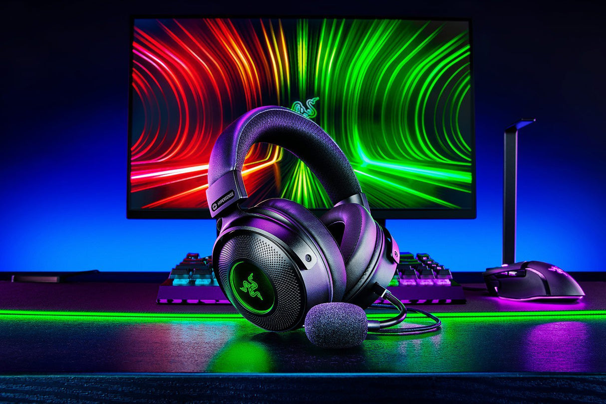 Razer Auriculares Gaming Kraken V3 Hypersense Rz04-03770100-R3m1