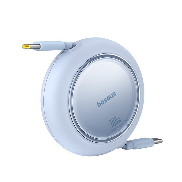 Baseus Free2pull Azul - Cable Mini Usb-C A Usb-C 1m