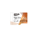 Silicon Power Memory Card Superior Pro Micro Sdxc 256gb Uhs-I U3 V30 +Adapter