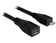 EAN 4043619832484 - DeLOCK 83248 cable USB USB 2.0 1 m Micro-USB B Negro imagen 1