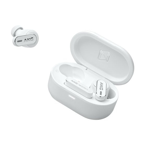 Auriculares Akg N5 Hybrid White Inalámbricos Con Cancelación De Ruido