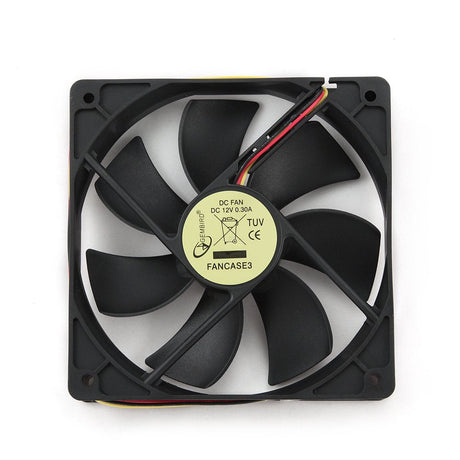 EAN 8716309033343 - Gembird FANCASE3 sistema de refrigeración para ordenador Carcasa del ordenador Ventilador 12 cm Negro imagen 1