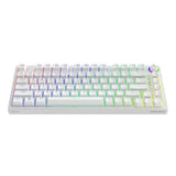 Klawiatura Mechaniczna Bezprzewodowa Phenix White Gateron Yellow, Abs