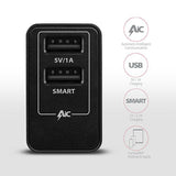 Axagon Acu-Ds16, Cargador De Red Smart, 2x Salidas Usb 5v / 2.2a + 5v / 1a, 16w