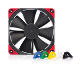 Ventilador Noctua 120mm Nf-F12 Pwm Chromax Black Swap Colors