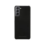 Dbramante1928 Copenhagen Funda Con Tapa Para Teléfono Móvil Cuero De Grano Entero Negro Para Samsung Galaxy S21+ 5g