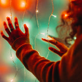 Cortina Inteligente Led Twinkly 210 Rgb + W 2 1m