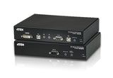 Aten Extensor Kvm Óptico Dvi Usb (1920 X 1200 A 20km), Alargador Dvi Negro, Transmisor Y Receptor, Alámbrico, 20000 M, 1920 X 1200 Pixeles, 1920 X 1200, Negro