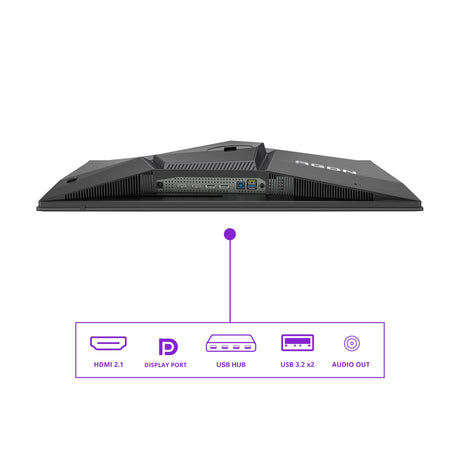 EAN 4038986182478 - AOC AGON PRO AG276QZD2 pantalla para PC 67,3 cm (26.5") 2560 x 1440 Pixeles Quad HD QD-OLED Negro, Gris imagen 4