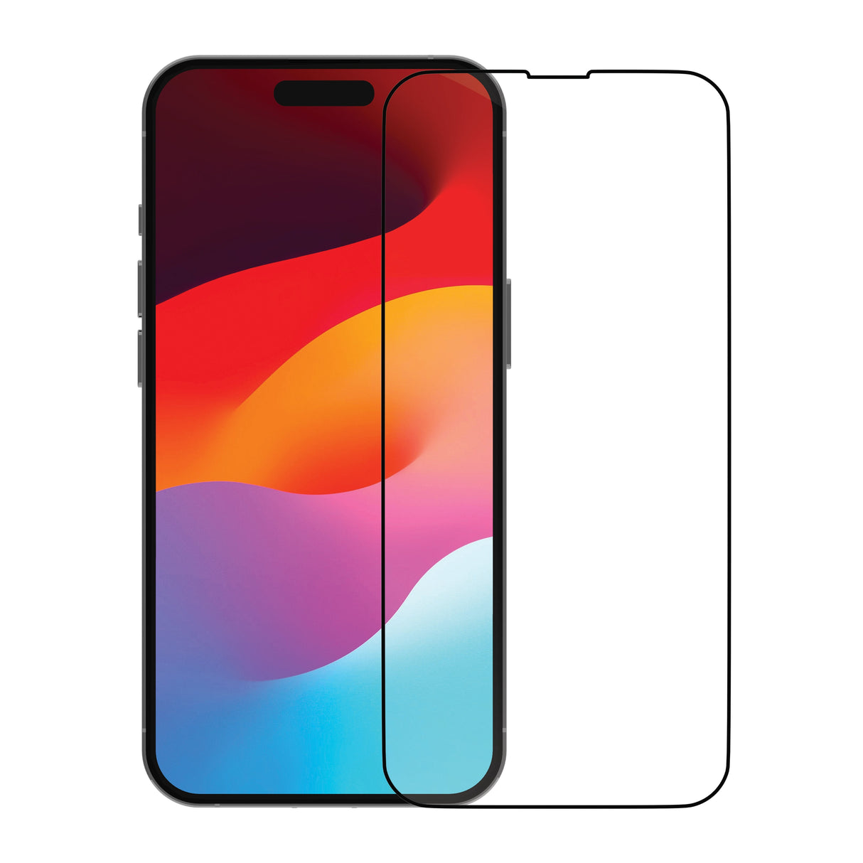 Bulk Ecoshield Iphone 15,  Black Edge