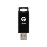 Pendrive Hp 128gb Usb 2.0 V212w Negro Tapa Deslizante/Plastico Hpfd212b-128